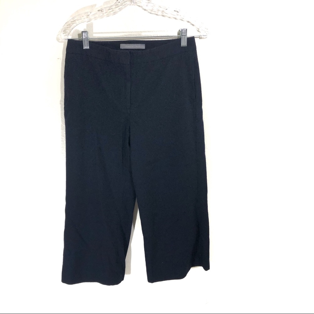 Theory Luxe Cropped Wool Pants